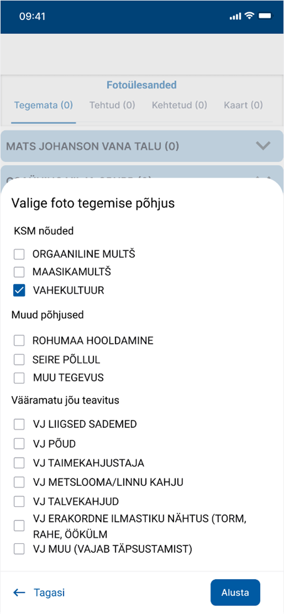 Mobiiliäpp Iva - foto tegemise põhjus