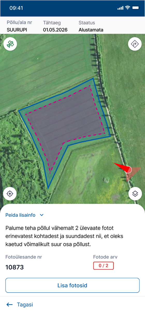 Mobiiliäpp Iva - pildistamine