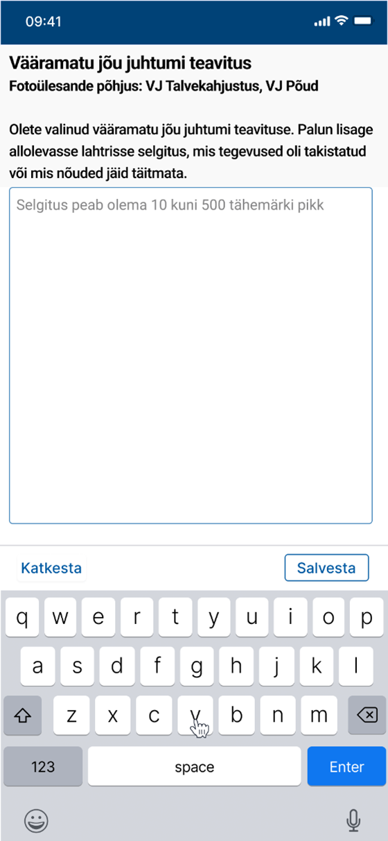 Mobiiliäpp Iva - vääramatu jõu juhtum