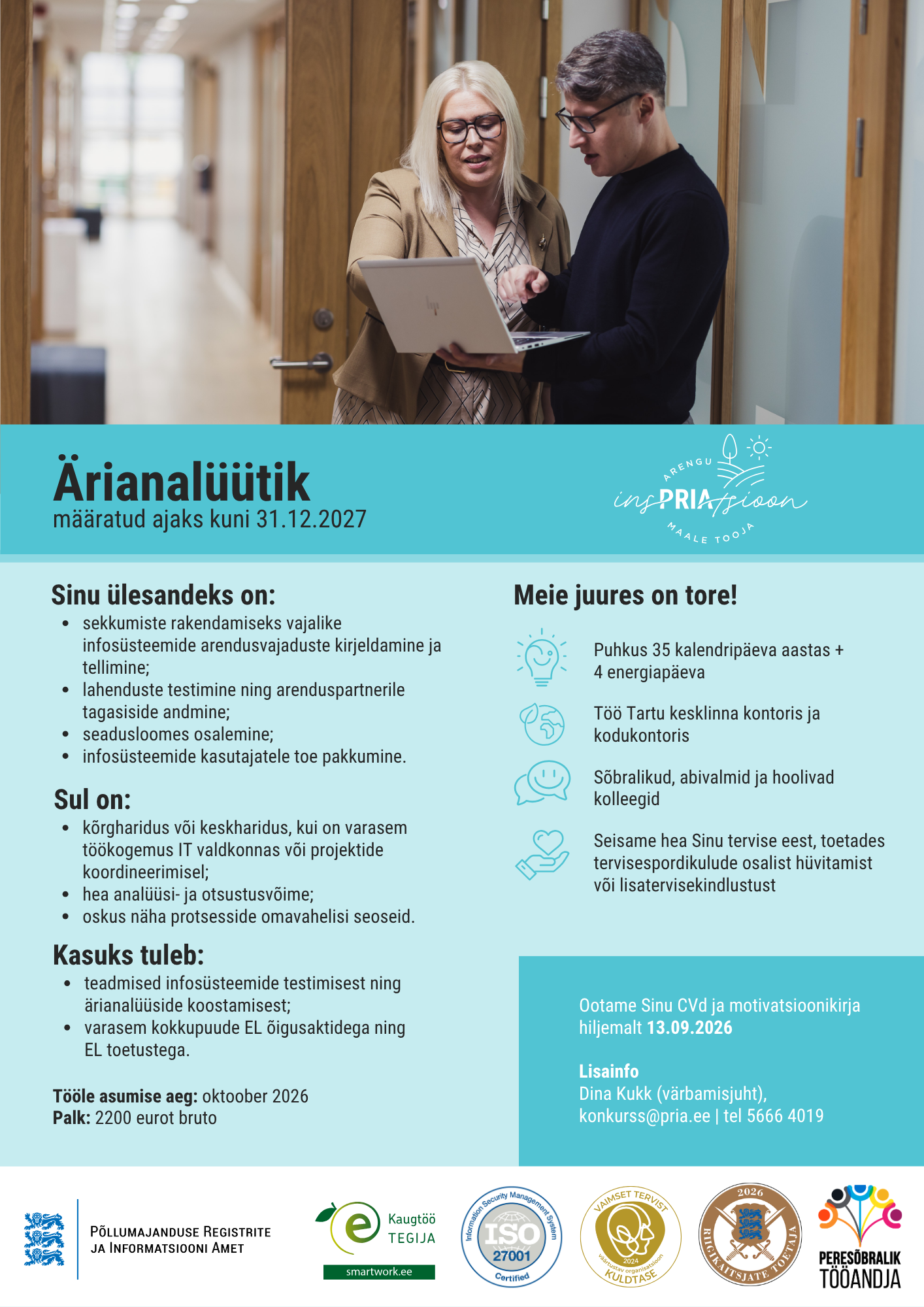 Ärianalüütik (määratud ajaks)
