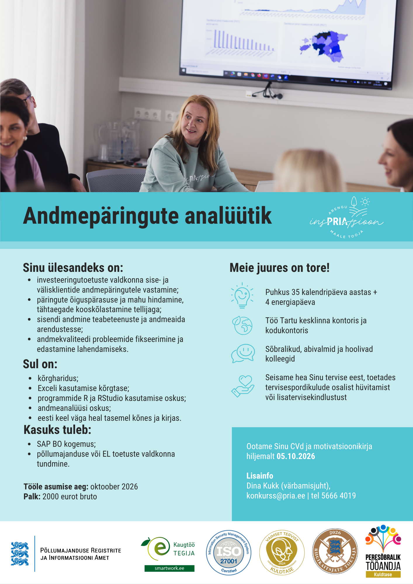 andmepäringute analüütik